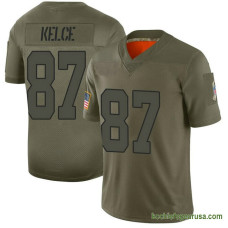 Mens Kansas City Chiefs Travis Kelce Camo Authentic 2019 Salute To Service Kcc216 Jersey C1085